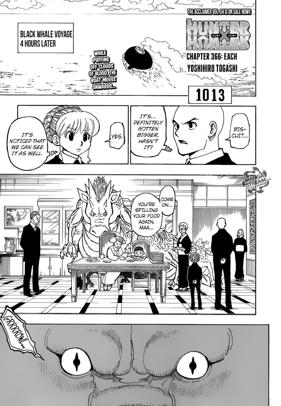 Hunter x Hunter Chapter 366 1